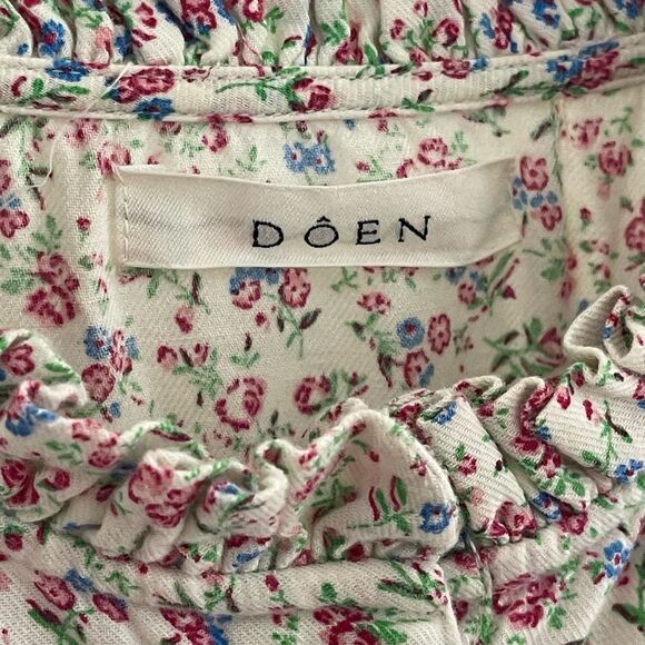 Doen Cream Floral Dress - Picture 4 of 7